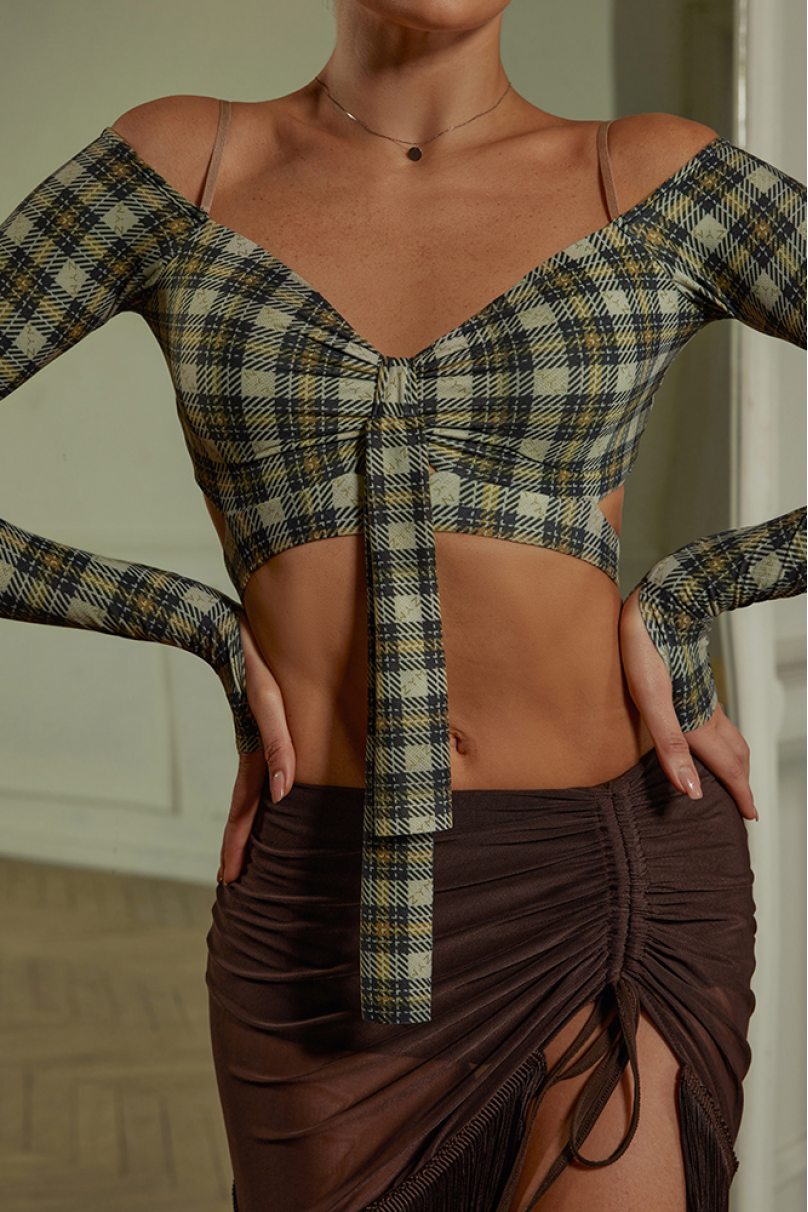 Блуза от бренда ZYM Dance Style модель 23116 Plaid