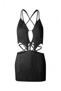 Платье для бальных танцев для латины от бренда ZYM Dance Style модель 2316 Black