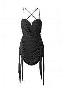 Платье для бальных танцев для латины от бренда ZYM Dance Style модель 2317 Black