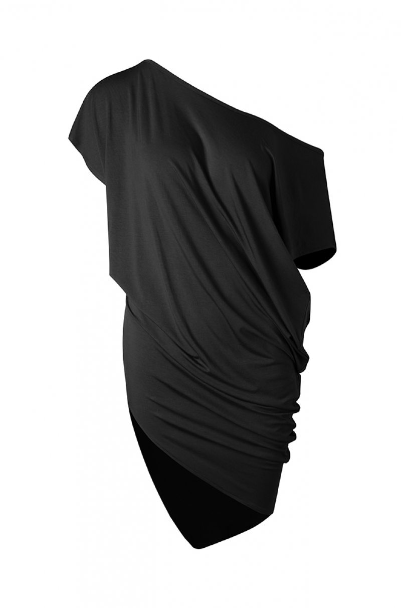 Платье для бальных танцев для латины от бренда ZYM Dance Style модель 2318 Classic Black