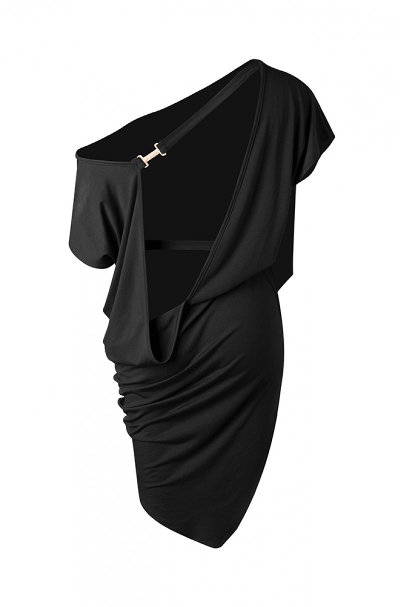 Latin dance dress by ZYM Dance Style model 2318 Classic Black