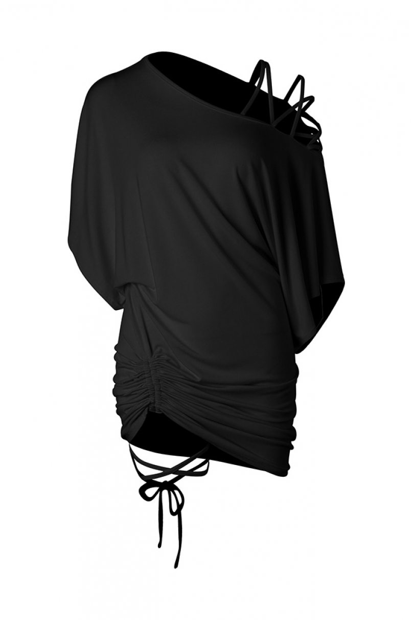 Сукня для бальних танців для латини від бренду ZYM Dance Style модель 2319 Classic Black