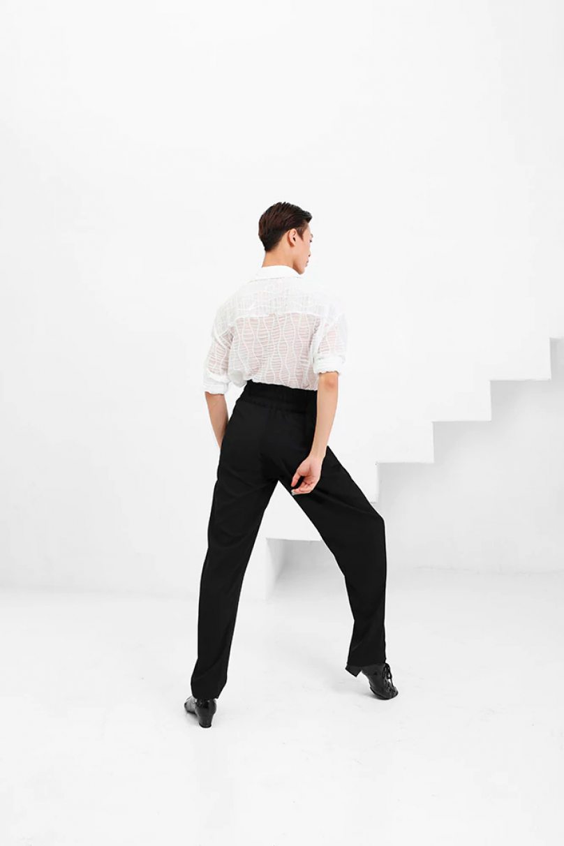 Mens latin dance trousers by ZYM Dance Style style N012