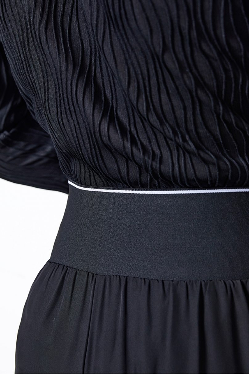 Latein Tanzhemd für Herren Marke ZYM Dance Style modell N028 Black