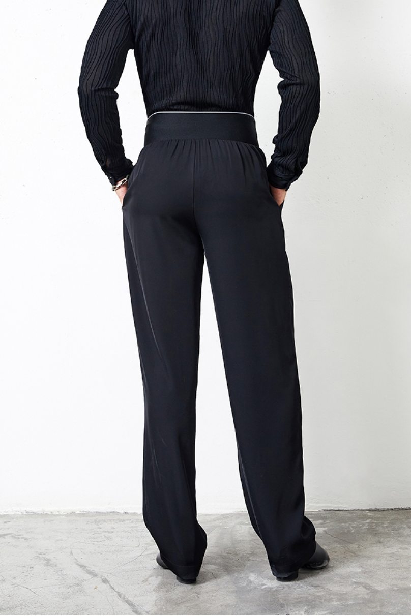 Мужски брюки для бальных танцев латина от бренда ZYM Dance Style модель N014