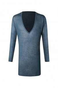 Ocean Blue Lessel Wool Perpetual Shirt
