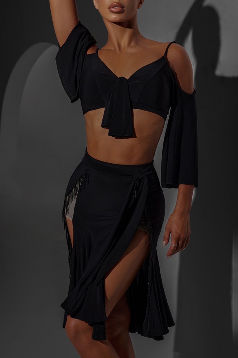 Tanz bluse Marke ZYM Dance Style modell 2364 Black