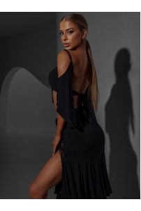Tanz bluse Marke ZYM Dance Style modell 2364 Black