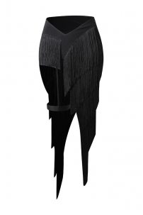 Latin dance skirt by ZYM Dance Style model 2326 Classic Black