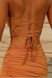 Блуза от бренда ZYM Dance Style модель 2323 Nude Orange