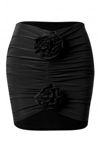 Latin dance skirt by ZYM Dance Style model 2357 Black