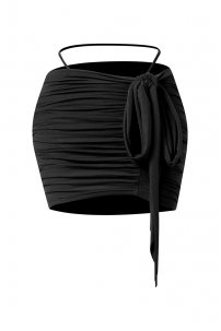 Спідниця для бальних танців для латини від бренду ZYM Dance Style модель 2353 Black