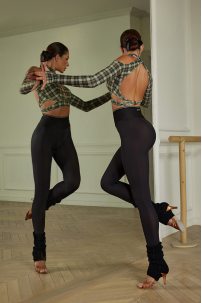 Tanz bluse Marke ZYM Dance Style modell 23114 Plaid