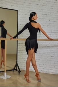 Сукня для бальних танців для латини від бренду ZYM Dance Style модель 23123 Classic Black