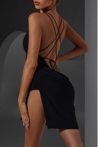 Сукня для бальних танців для латини від бренду ZYM Dance Style модель 2333 Black