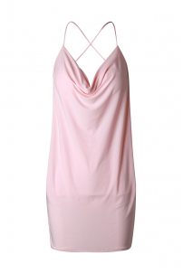 Платье для бальных танцев для латины от бренда ZYM Dance Style модель 2337 Morandi Pink