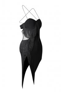Платье для бальных танцев для латины от бренда ZYM Dance Style модель 2339 Black