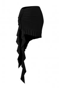 Юбка для бальных танцев для латины от бренда ZYM Dance Style модель 2361 Black