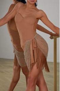 Купальник для танців від бренду ZYM Dance Style модель 2409 Nude