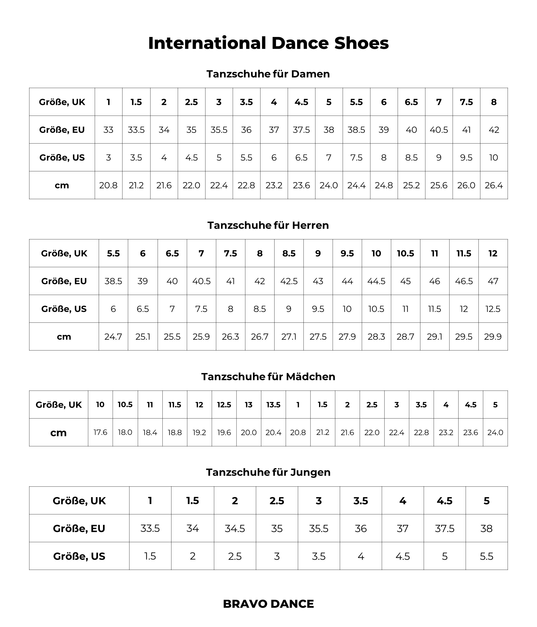 size guide